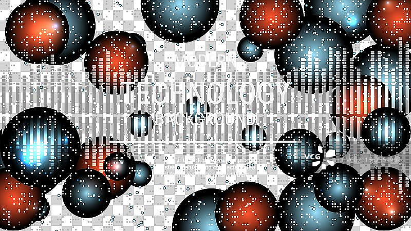 现代科技风格背景图片素材