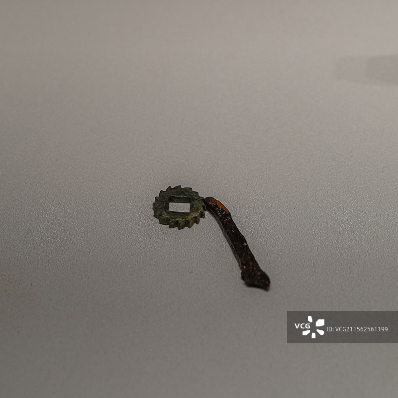 汉代 铜棘轮 陕西历史博物馆图片素材
