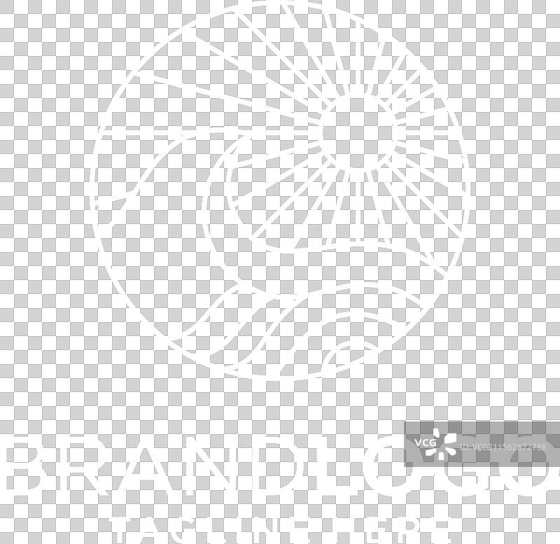 日落波浪标志模板 通用创意图片素材