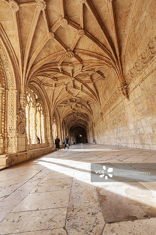 葡萄牙里斯本大教堂风光图片素材