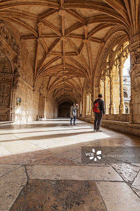 葡萄牙里斯本大教堂风光图片素材