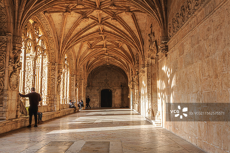 葡萄牙里斯本大教堂风光图片素材