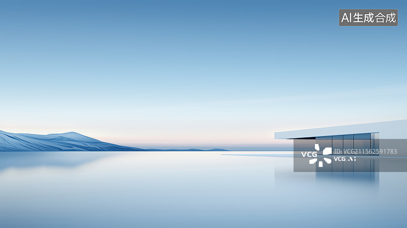 【AI数字艺术】建筑空间 汽车广告 科技背景图片素材