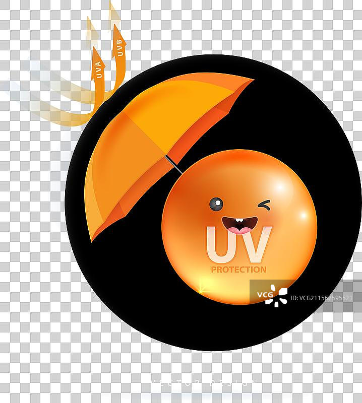 保护屏障抵御阳光的辐射图片素材