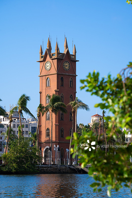 海口钟楼图片素材