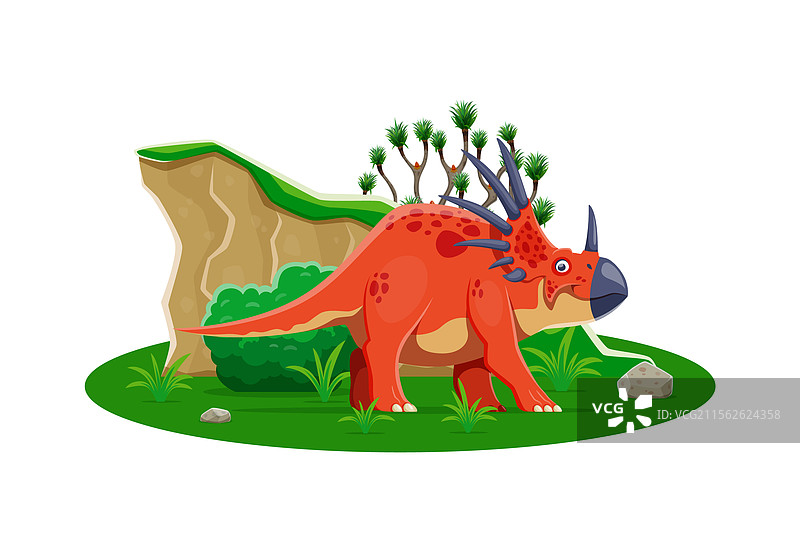 角龙史前恐龙角色图片素材