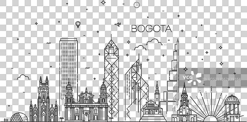 波哥大建筑图片素材