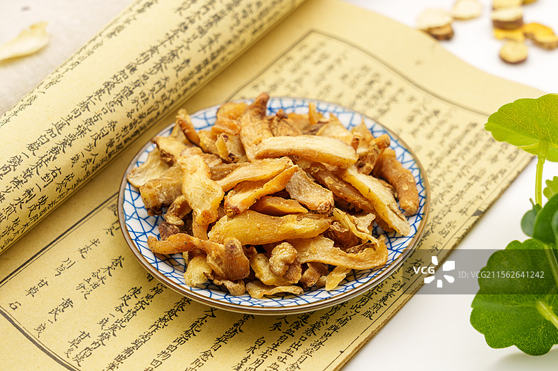 中药材玉竹中医特写传统文化图片素材