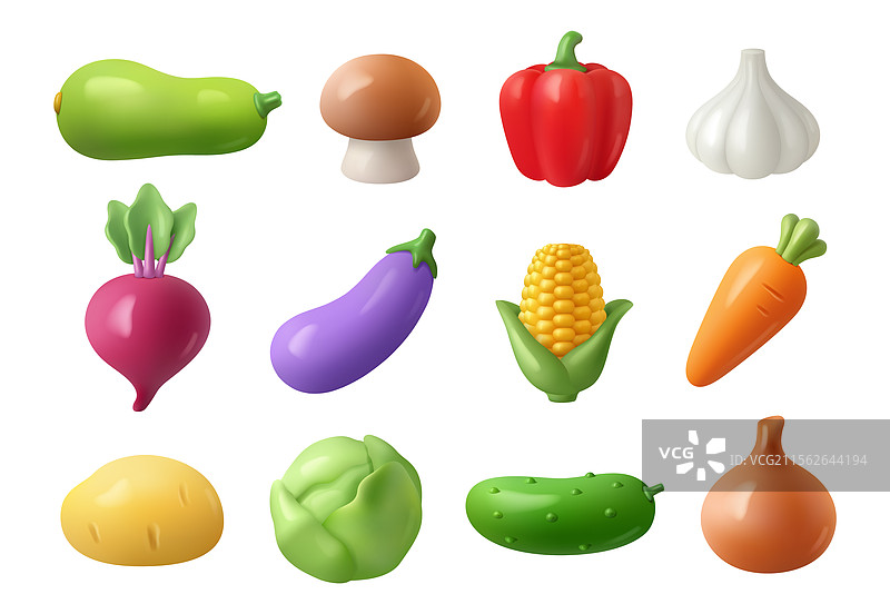 健康有机蔬菜图片素材