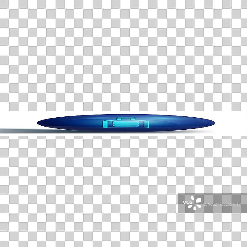 白色背景上的蓝色玻璃伏特加瓶图标图片素材