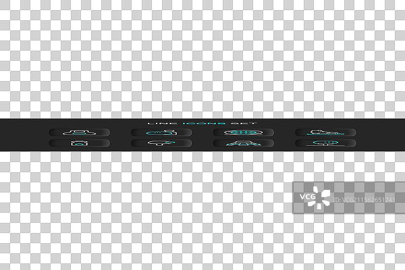 高尔夫球放在球座上，羽毛球在空中飞翔图片素材