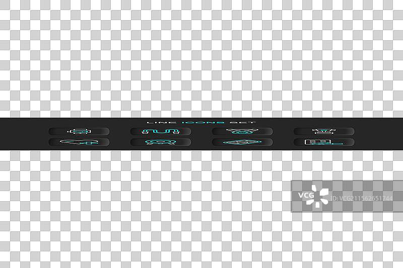 使用哑铃进行体育运动兴奋剂的线条足球图片素材