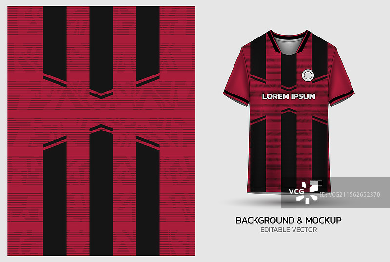 球衣模型和背景图案设计图片素材