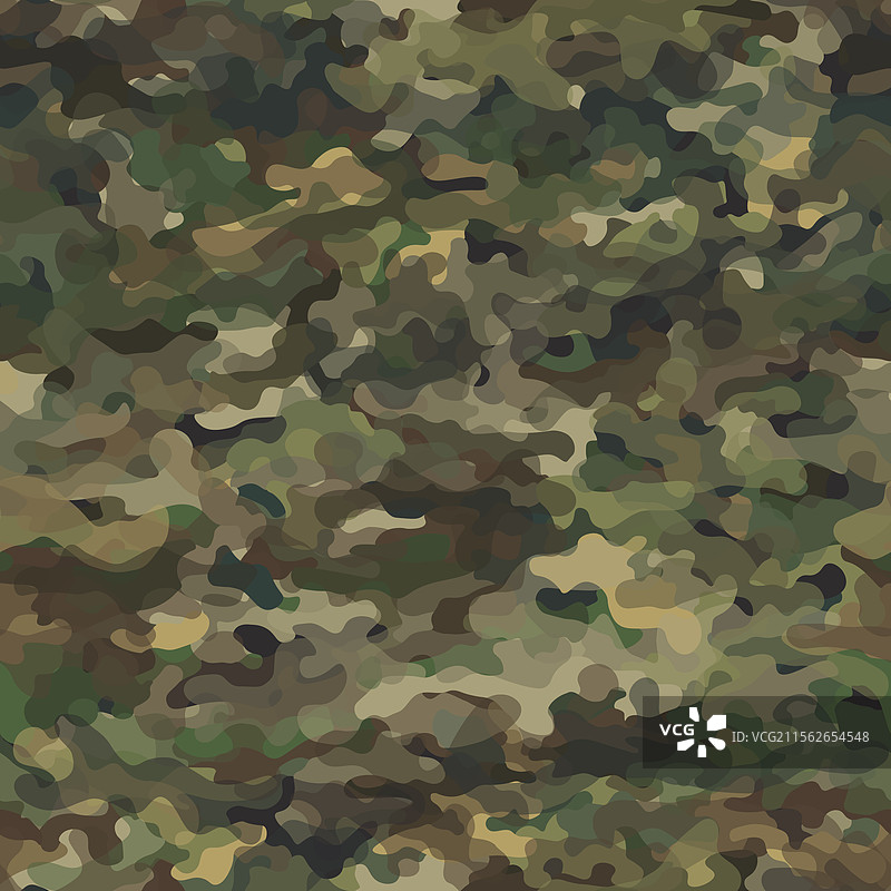 迷彩经典无缝图案卡其色沼泽图片素材