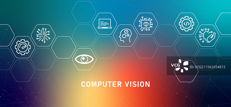 计算机视觉梯度头计算图片素材