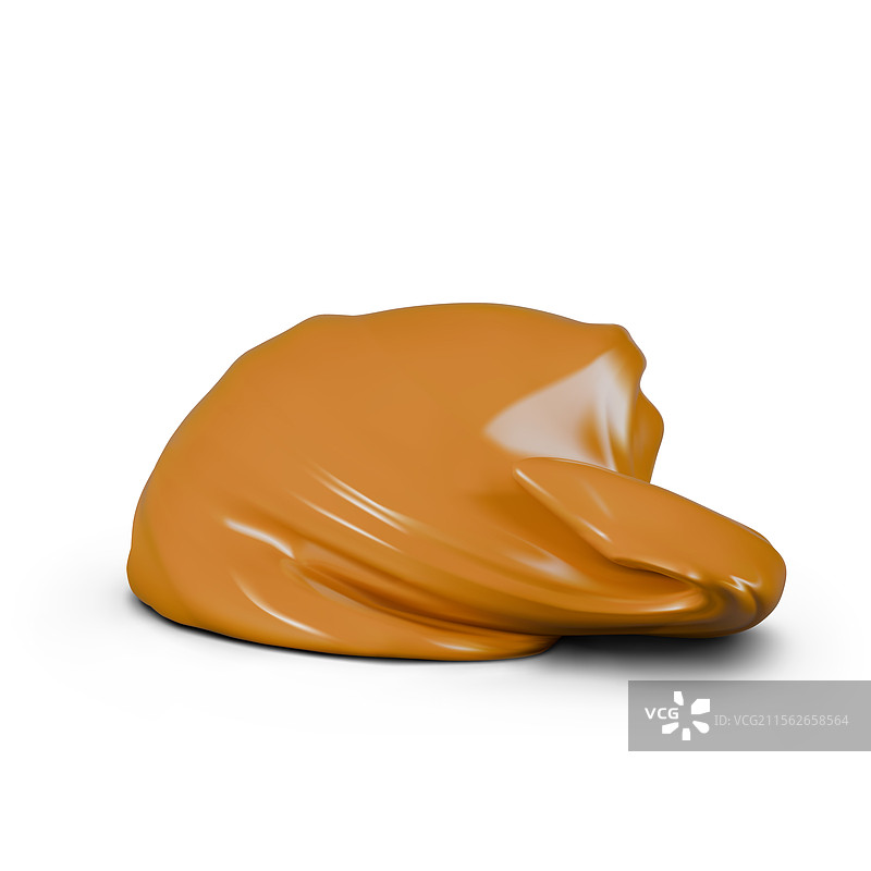 白色背景上的柔和光线牛轧糖甜点图片素材