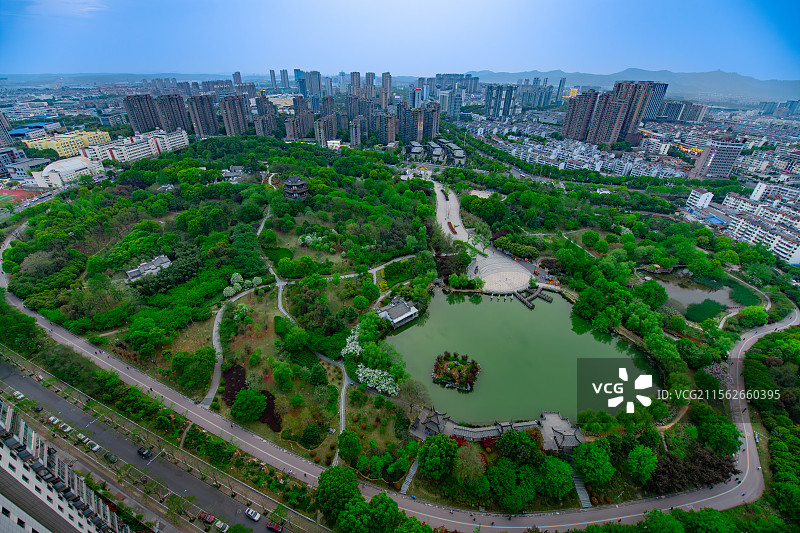 宣城公园风光图片素材
