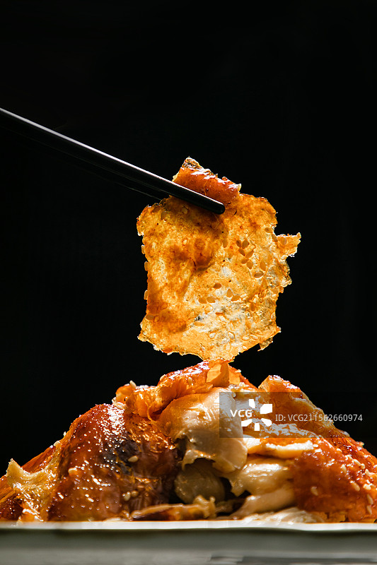 手撕鸡脆皮鸡手撕脆皮鸡炸子鸡清远鸡烤鸡火焰鸡图片素材