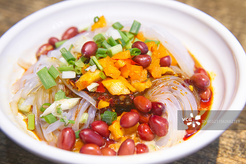 长沙刮凉粉图片素材