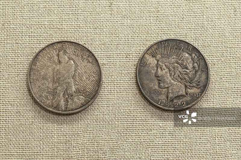 1922年美国鹰洋图片素材