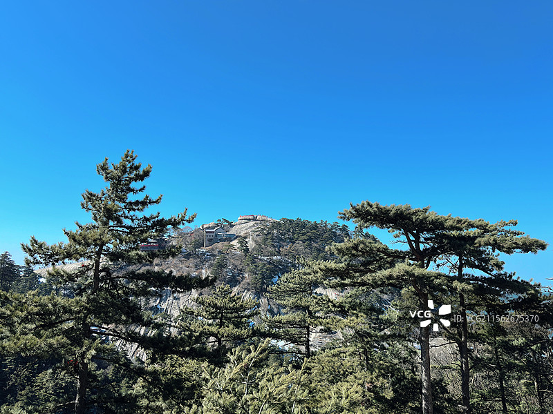 西岳华山风景区图片素材