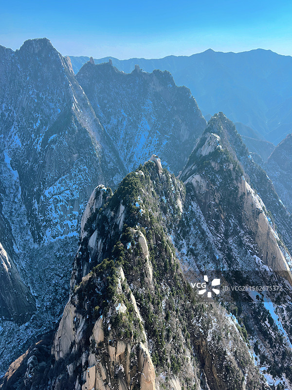 西岳华山风景区图片素材
