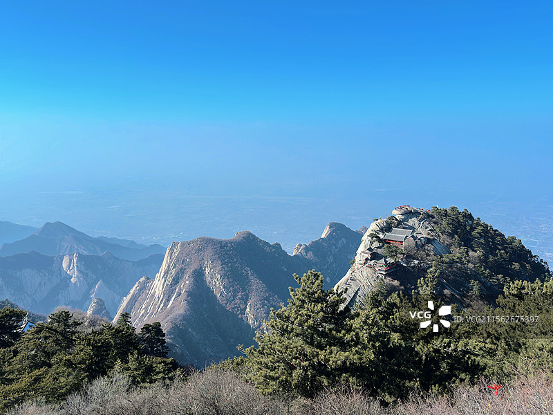 西岳华山风景区图片素材