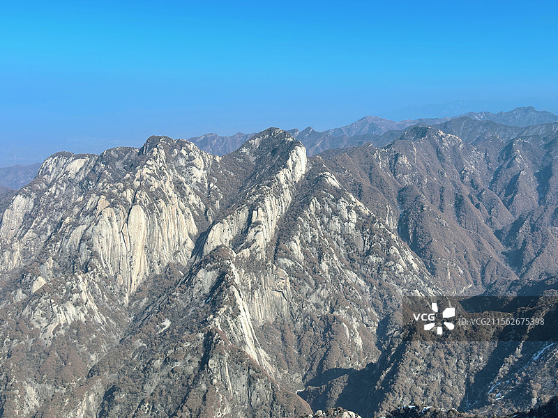 西岳华山风景区图片素材