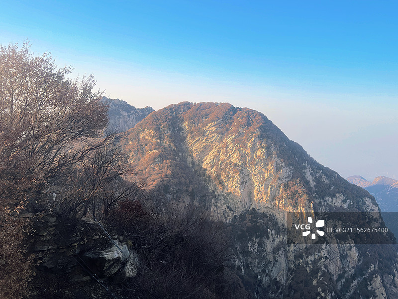 西岳华山风景区图片素材