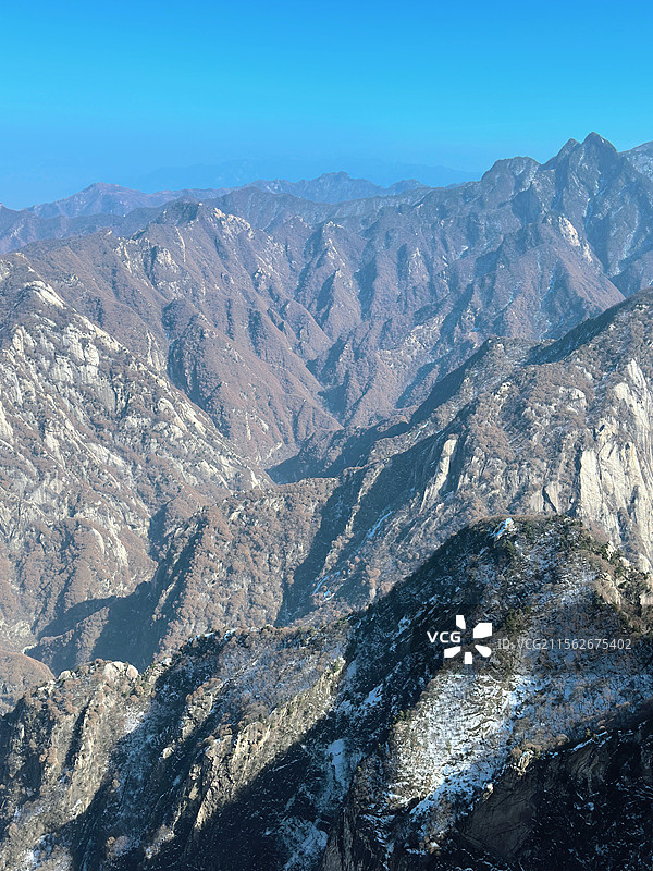 西岳华山风景区图片素材