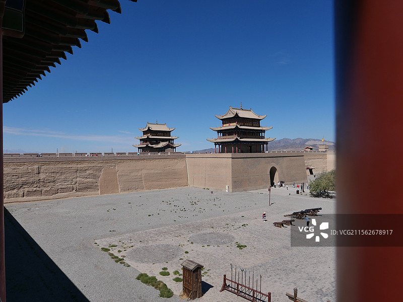 甘肃嘉峪关关城图片素材