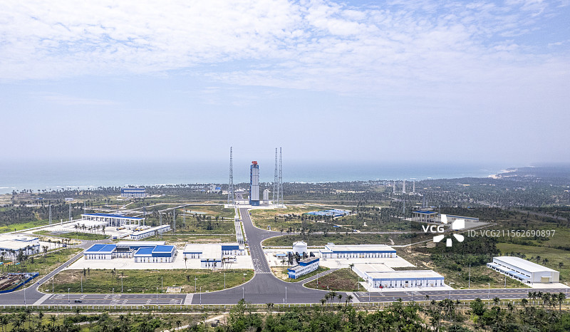 海南商业航天发射场图片素材