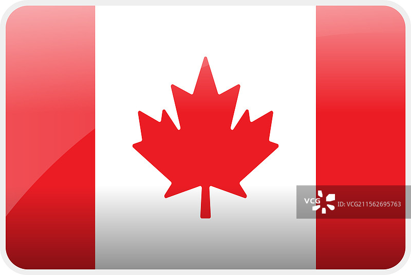 加拿大国旗图标图片素材