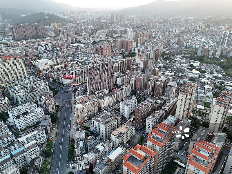 潮汕揭阳普宁市城市风光图片素材