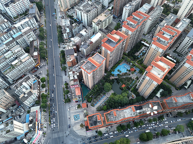 潮汕揭阳普宁市城市风光图片素材