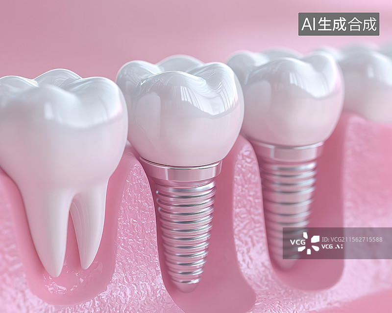 【AI数字艺术】牙齿根管治疗图片素材