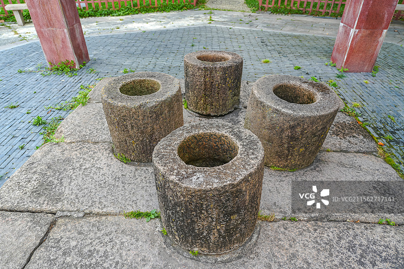 包公井+安徽省池州市贵池区包公井公园图片素材