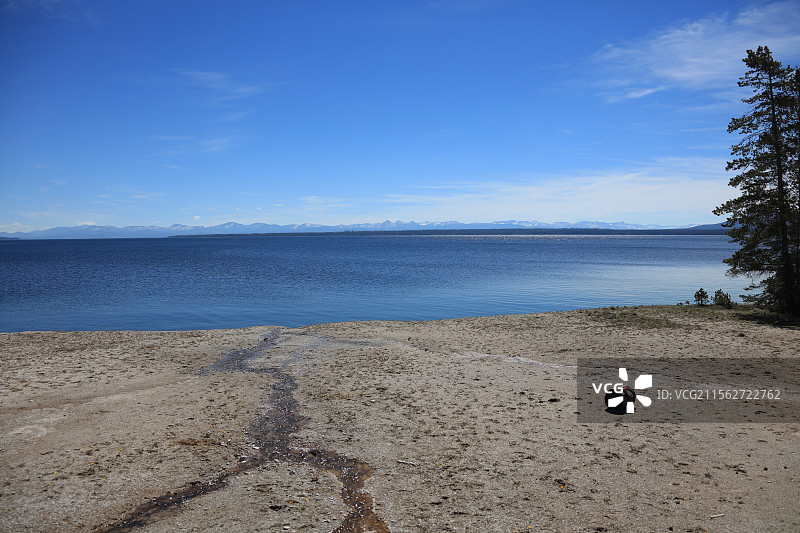 美国大提顿国家公园杰克森湖风光图片素材