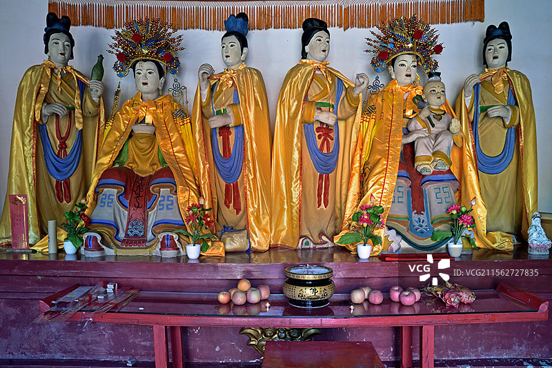 河北省石家庄市元氏县蟠龙湖图片素材