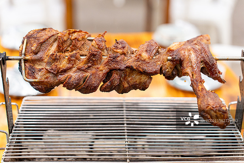 烤羊腿 烤羊肉 羊肉 荤菜 烧烤 烤肉 肉类图片素材