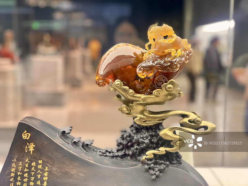 琥珀 白泽图片素材