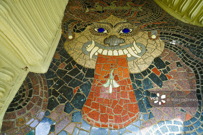 东京，早稻田大学恐怖房屋！图片素材