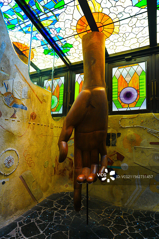 东京，早稻田大学恐怖房屋！图片素材