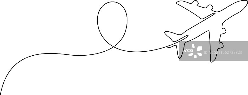 世界旅行概念 国际航空公司航班图片素材