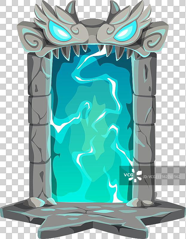 幻想童话游戏魔法传送门图片素材