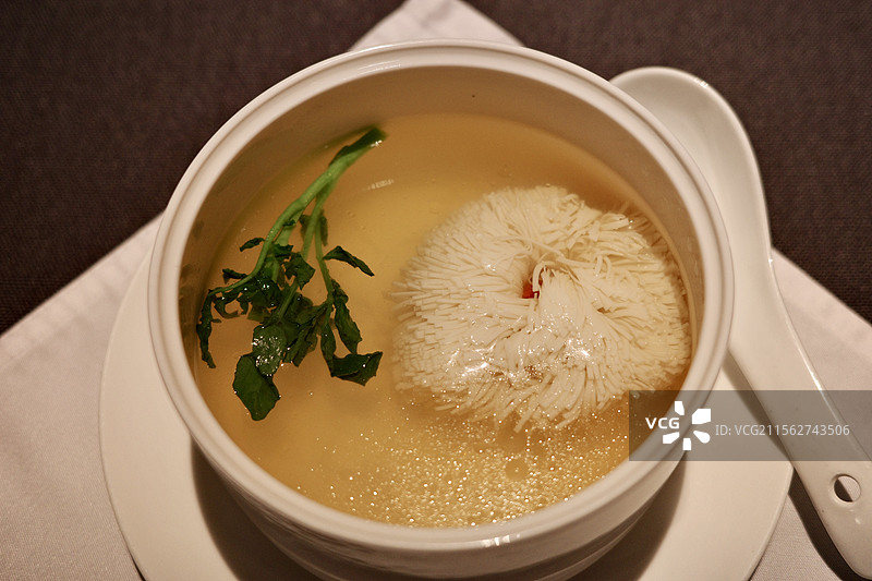 西洋菜菊花豆腐图片素材