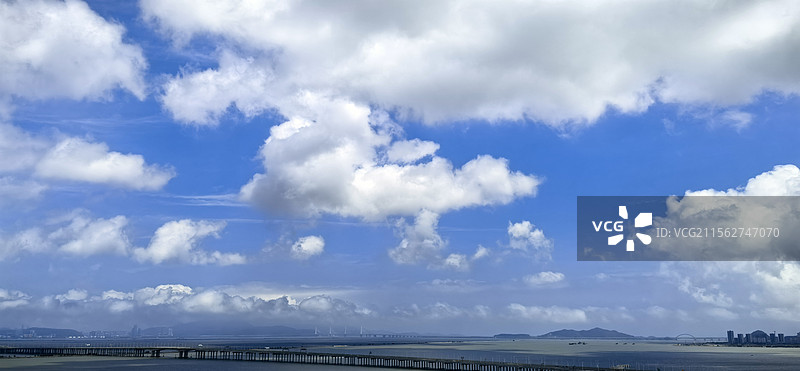 珠海金湾云景图片素材