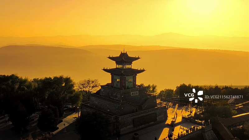 金城兰州三台阁图片素材