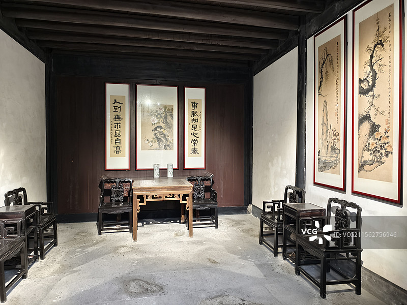 周恩来故居图片素材