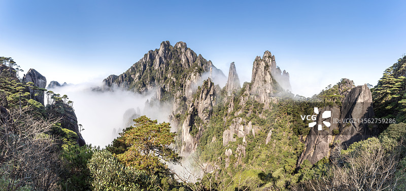 江西上饶三清山风光图片素材